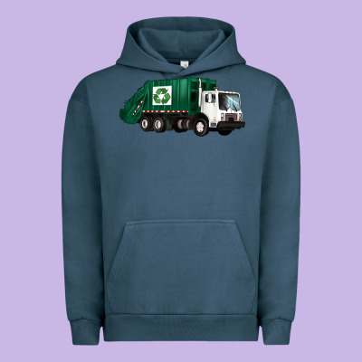 Recycle Truck Urban Hoodie Designed By Artiststas
