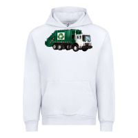 White recycle truck Urban Hoodie - Artiststas