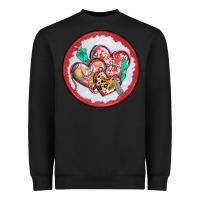 Black nurse coaster Heavyweight Sweatshirt - CowGirlArtShop