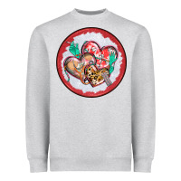 Heather Grey nurse coaster Heavyweight Sweatshirt - CowGirlArtShop