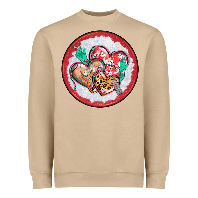 Nurse Coaster Heavyweight Sweatshirt by CowGirlArtShop | Teevron