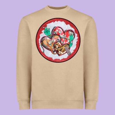 Nurse Coaster Heavyweight Sweatshirt Designed By Cowgirlartshop