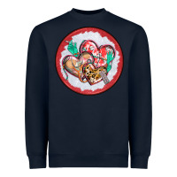Navy nurse coaster Heavyweight Sweatshirt - CowGirlArtShop