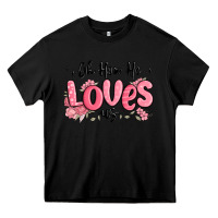Black oh how he loves us Heavy Core Tee - MaliasSmallBusiness