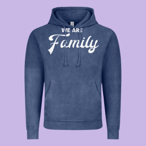 We Are Family (family / Father / Mother / Children) Vintage Hoodie Designed By Bettercallsaul
