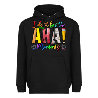 Black IDiot Of The Aha Moments Heavyweight Hoodie - CowhideDigitalArt