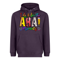 Plum IDiot Of The Aha Moments Heavyweight Hoodie - CowhideDigitalArt