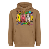 Toasted Coconut IDiot Of The Aha Moments Heavyweight Hoodie - CowhideDigitalArt