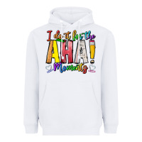 White IDiot Of The Aha Moments Heavyweight Hoodie - CowhideDigitalArt