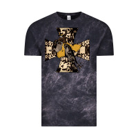 Cloud Black Leopard Bucking Bronco Vintage Tee - Bettercallsaul