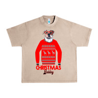 French Oak Christmas Buldog Urban Heavy Tee - Bettercallsaul