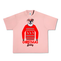 Salmon Christmas Buldog Urban Heavy Tee - Bettercallsaul