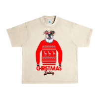 Sandshell Christmas Buldog Urban Heavy Tee - Bettercallsaul