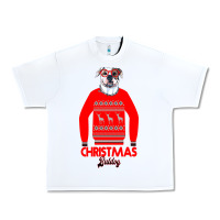 White Christmas Buldog Urban Heavy Tee - Bettercallsaul