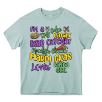 Arona i'm a king cake eatin' mardi gras lovin' kinda gir Heavy Core Tee - MaliasSmallBusiness