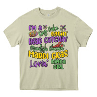 I'm A King Cake Eatin' Mardi Gras Lovin' Kinda Gir Heavy Core Tee | Teevron
