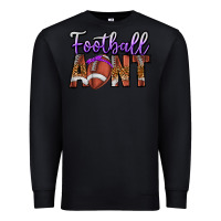 Black Football Aunt Premium Sweatshirt - CowhideDigitalArt