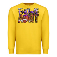 Lemon Football Aunt Premium Sweatshirt - CowhideDigitalArt