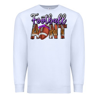 Football Aunt Premium Sweatshirt | Teevron