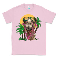 Bubblegum Pink camel with oasis Classic Tee - BarkalooDesign