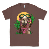 Chestnut camel with oasis Classic Tee - BarkalooDesign