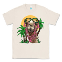 Natural camel with oasis Classic Tee - BarkalooDesign