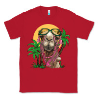 Red camel with oasis Classic Tee - BarkalooDesign
