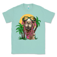 Seafoam camel with oasis Classic Tee - BarkalooDesign