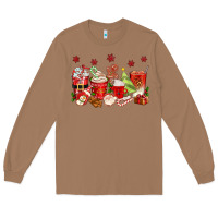 Toasted Coconut Christmas coffee cups Long Sleeve Tee - texasbilliewilder