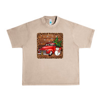Christmas Truck Coaster Urban Heavy Tee | Teevron