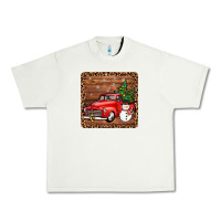 Pistachio christmas truck coaster Urban Heavy Tee - JahusDesignShop