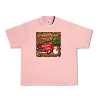 Salmon christmas truck coaster Urban Heavy Tee - JahusDesignShop