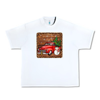White christmas truck coaster Urban Heavy Tee - JahusDesignShop