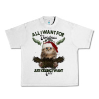 Lunar Rock All I Want For Christmas Is You Just Kidding I Want Cats Urban Heavy Tee - Bettercallsaul