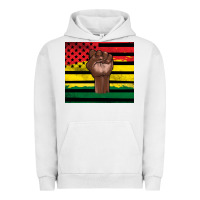 Pigment Lunar Rock Juneteenth American flag Urban Hoodie - Artiststas