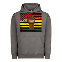 Pigment Tornado Juneteenth American flag Urban Hoodie - Artiststas