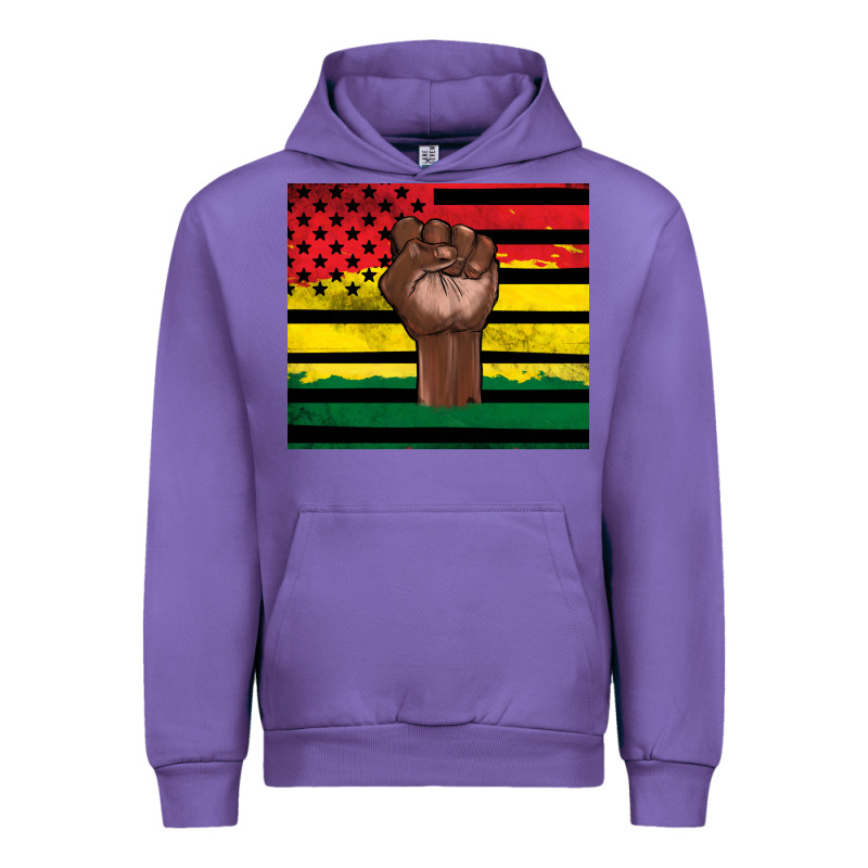Juneteenth American Flag Urban Hoodie by Artiststas | Teevron