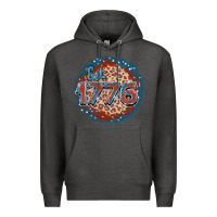 Charcoal Heather Est. 1776 Premium Hoodie - FaDigitalArtStudio