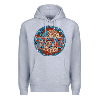 Heather Grey Est. 1776 Premium Hoodie - FaDigitalArtStudio