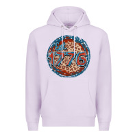 Lilac Est. 1776 Premium Hoodie - FaDigitalArtStudio