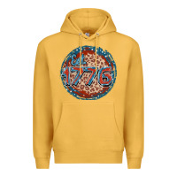 Mustard Est. 1776 Premium Hoodie - FaDigitalArtStudio
