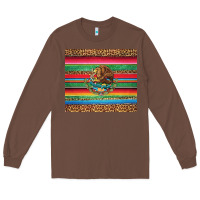 Chestnut serape leopard mexican Long Sleeve Tee - Jasminsmagicworld