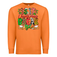 Carrot Is It Christmas Break Yet Premium Sweatshirt - CowhideDigitalArt