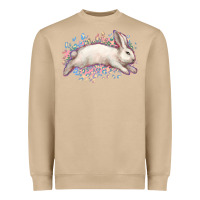 Mushroom Easter Bunny leopard Easter Day Heavyweight Sweatshirt - HowdyJamesFarm
