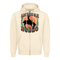 Sandshell American rodeo Zipper Hoodie - FaDigitalArtStudio