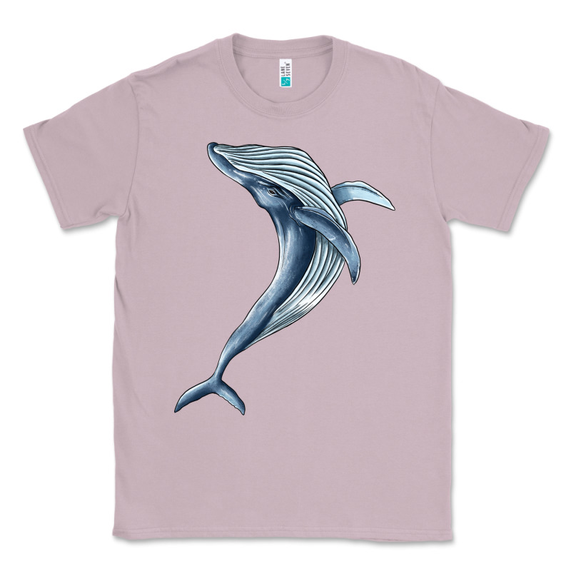 Humpback Whale Jumping Classic Tee by BarkalooDesign | Teevron