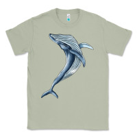 Matcha humpback whale jumping Classic Tee - BarkalooDesign