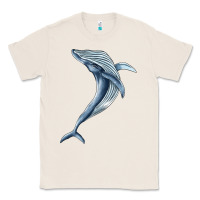 Natural humpback whale jumping Classic Tee - BarkalooDesign