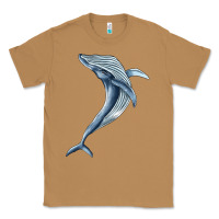 Toasted Coconut humpback whale jumping Classic Tee - BarkalooDesign