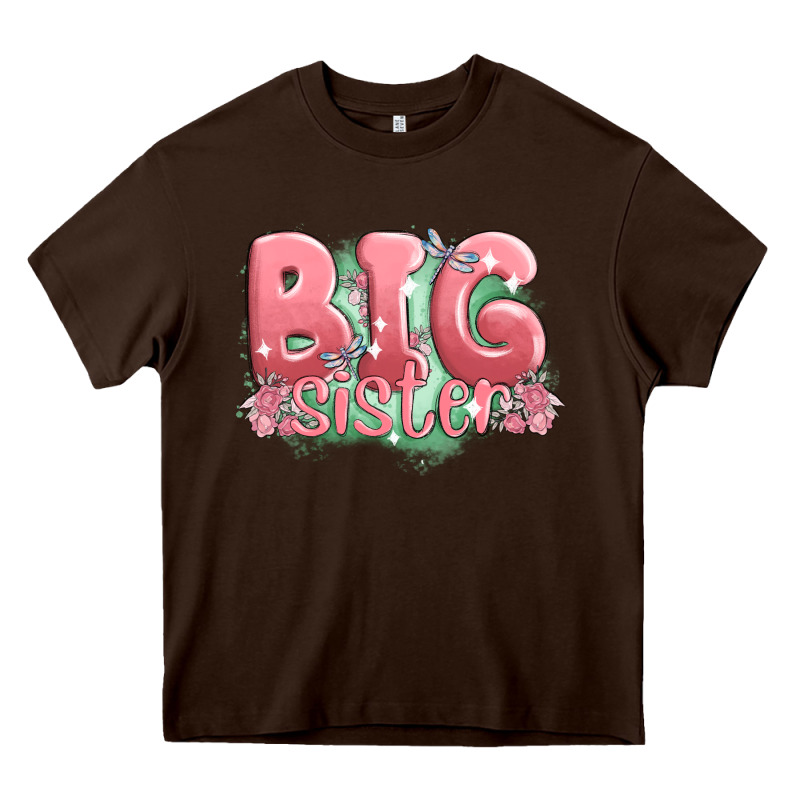 Big Sister Heavy Core Tee by MaliasSmallBusiness | Teevron